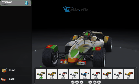 Trackmania Nations Forever Skins